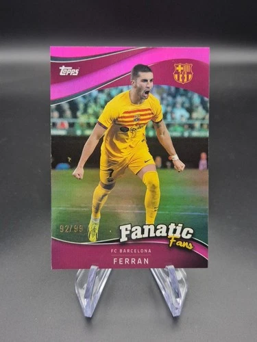 Ferran Torres 2024 Topps FC Barcelona Fan Set Paralelo /99