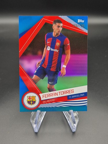 Ferran Torres 2024 Topps FC Barcelona Fan Set Parallel /150