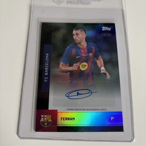 Ferran Torres 2024 Topps FC Barcelona Team Set /99