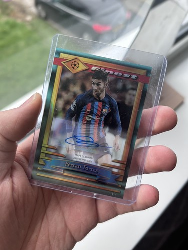 Ferran Torres 2023 Topps Finest /20