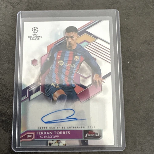 Ferran Torres 2023 Topps Finest /22