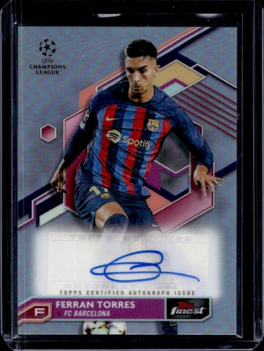 Ferran Torres 2023 Topps Finest