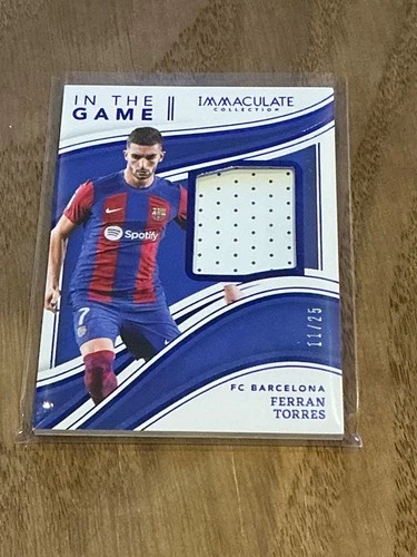 Ferran Torres 2023 Panini Immaculate /25