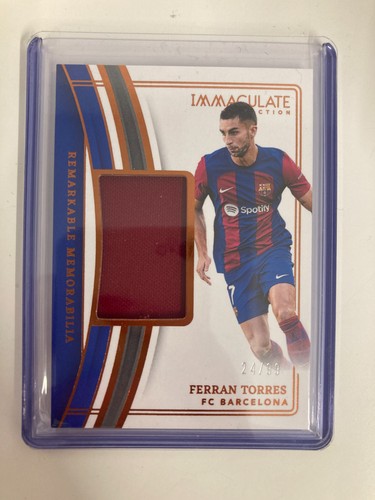 Ferran Torres 2024 Panini Immaculate /99
