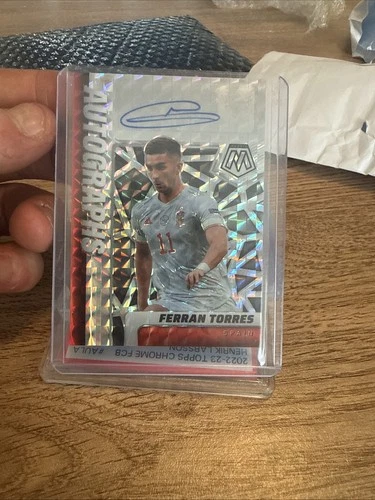 Ferran Torres 2021 Panini Mosaic Prizm