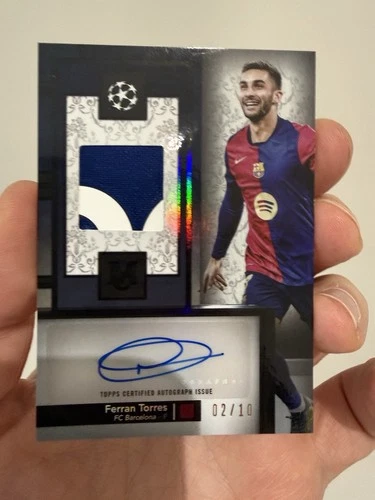 Ferran Torres 2024 Topps Museum 02/10