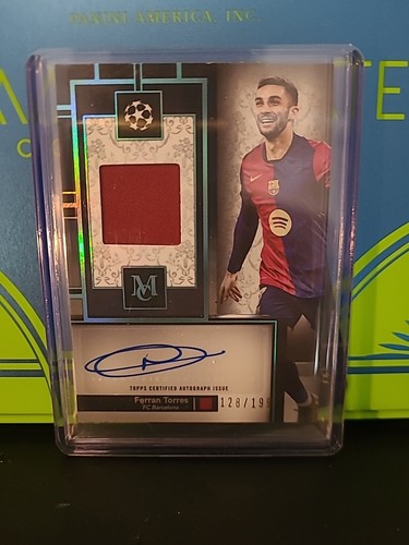 Ferran Torres 2025 Topps Museum 128/199