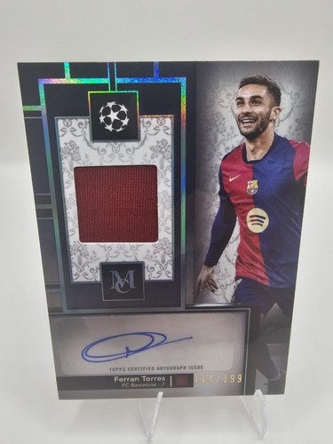 Ferran Torres 2024 Topps Museum /199