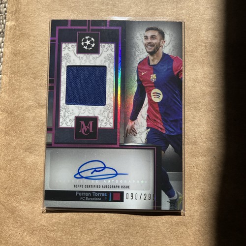 Ferran Torres 2024 Topps Museum 90/299
