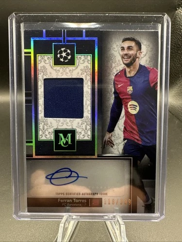 Ferran Torres 2024 Topps Museum Collection /399