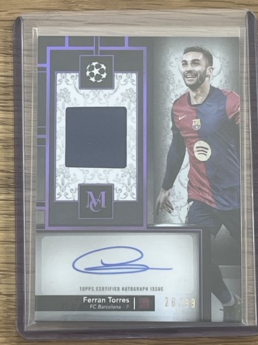 Ferran Torres 2024 Topps Museum Collection /99