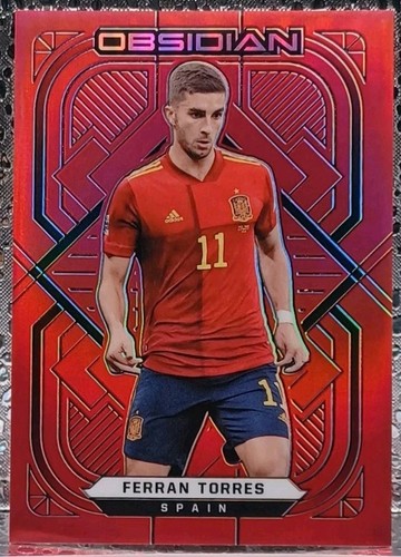 Ferran Torres 2021 Panini Obsidian /10