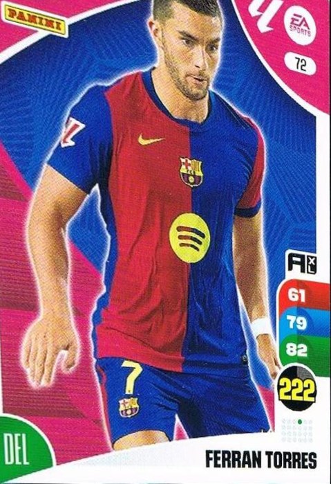 Ferran Torres 2024 Panini Adrenalyn XL La Liga