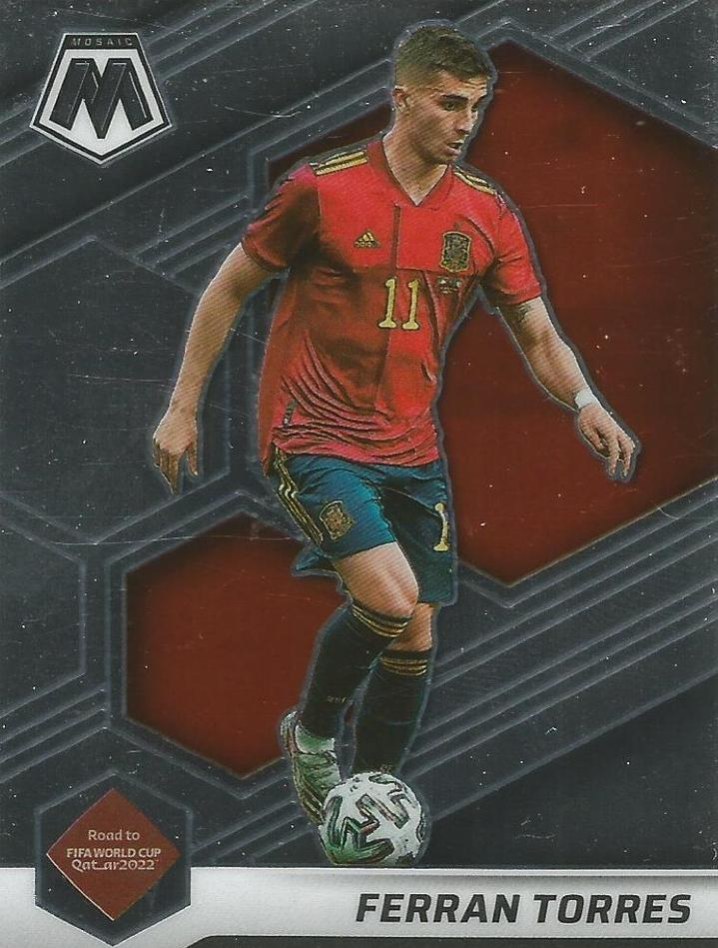 Ferran Torres 2021 Panini Mosaic Road to FIFA World Cup