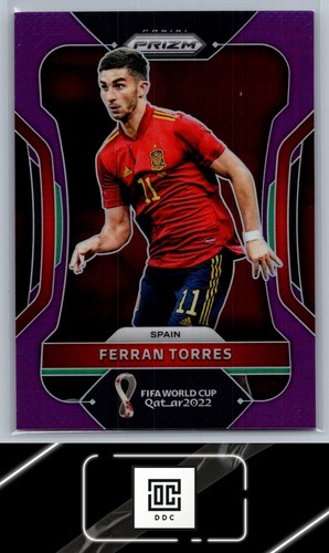 Ferran Torres 2022 Panini Prizm Purple Prizm /199