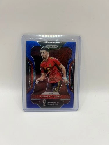 Ferran Torres 2022 Panini Prizm World Cup Gold /5