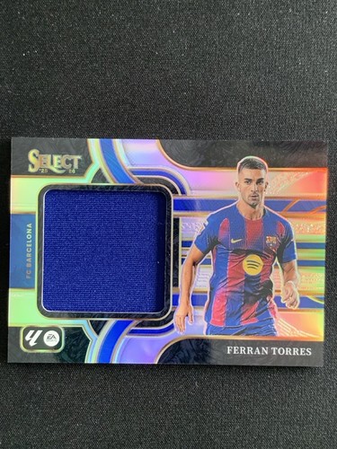 Ferran Torres 2025 Panini Select Argento