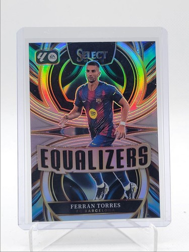 Ferran Torres 2025 Panini Select Argento Prizm