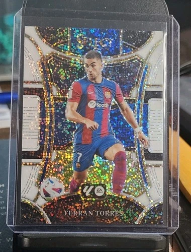 Ferran Torres 2023 Panini Select Blanco Brillo