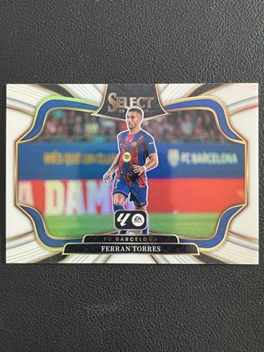 Ferran Torres 2025 Panini Select Blanco Prizm /20