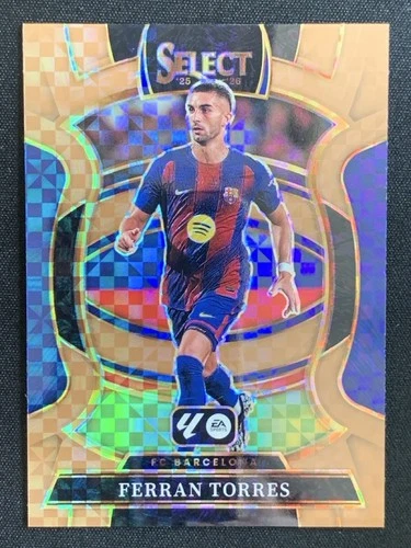 Ferran Torres 2025 Panini Select Bronce Checker /99