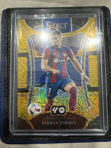 Ferran Torres 2024 Panini Select Gold Mojo /10