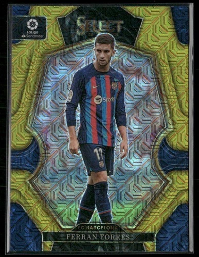 Ferran Torres 2022 Panini Select Gold Mojo /10