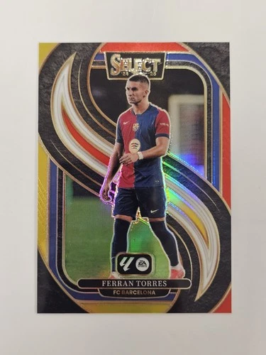 Ferran Torres 2024 Panini Select Multicolor Prizm