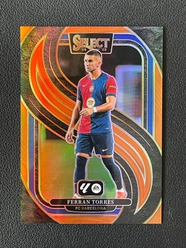 Ferran Torres 2024 Panini Select Naranja Prizm /49
