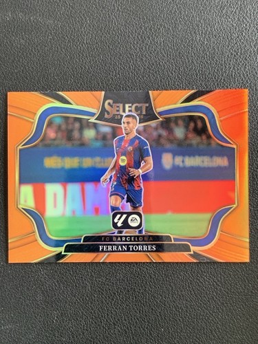 Ferran Torres 2026 Panini Select Orange Prizm /75