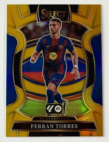Ferran Torres 2025 Panini Select Oro /10