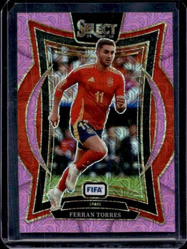 Ferran Torres 2024 Panini Select Pink Mojo /299