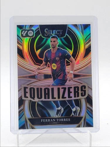 Ferran Torres 2025 Panini Select Plata Prizm