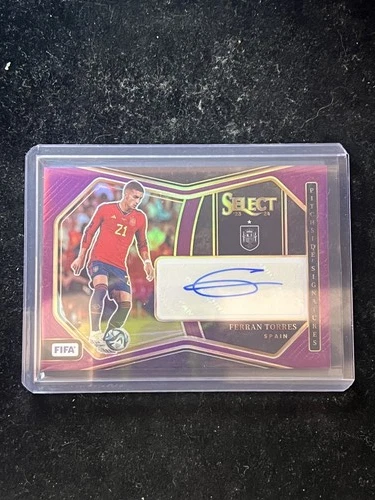 Ferran Torres 2024 Panini Select Purple /49