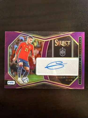 Ferran Torres 2023 Panini Select Purple /49