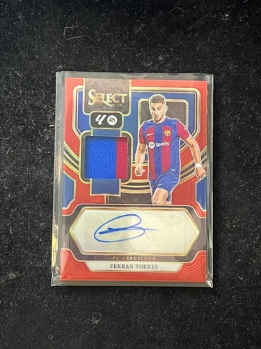 Ferran Torres 2024 Panini Select Red
