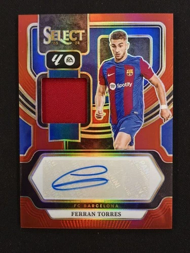 Ferran Torres 2023 Panini Select Red