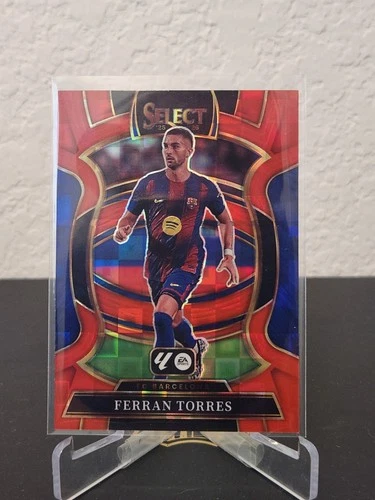 Ferran Torres 2025 Panini Select Red Pandora