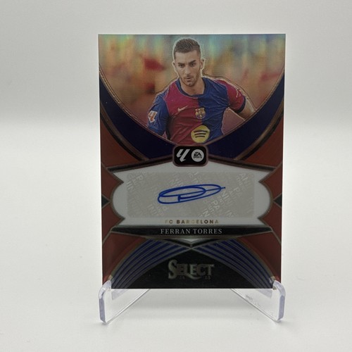 Ferran Torres 2024 Panini Select Red Prizm