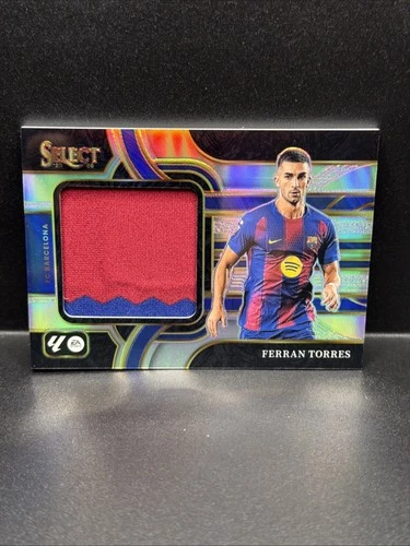 Ferran Torres 2025 Panini Select Silver Prizm