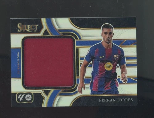 Ferran Torres 2025 Panini Select Silver Prizm