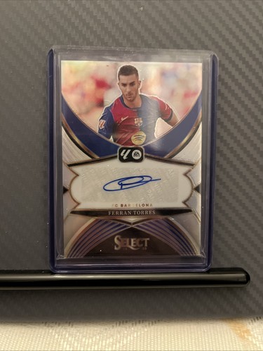 Ferran Torres 2024 Panini Select Silver Prizm