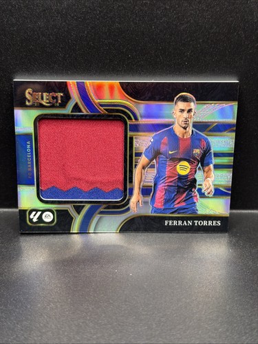 Ferran Torres 2025 Panini Select Silver Prizm