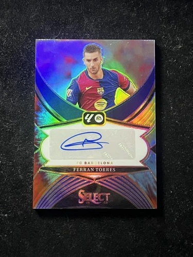Ferran Torres 2024 Panini Select Tie-Dye /25