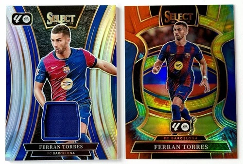 Ferran Torres 2025 Panini Select Tie-Dye /25