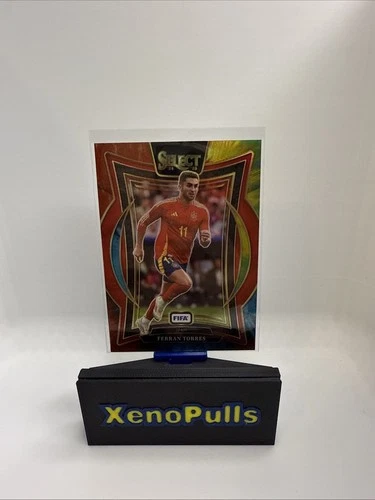Ferran Torres 2024 Panini Select Tie-Dye Prizm /25