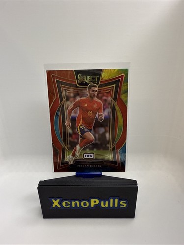 Ferran Torres 2024 Panini Select Tie-Dye Prizm /25