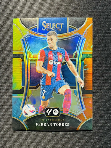 Ferran Torres 2023 Panini Select Tie-Dye Prizm /30