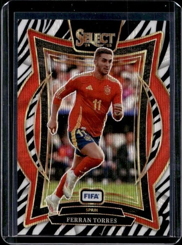 Ferran Torres 2024 Panini Select Zebra #91