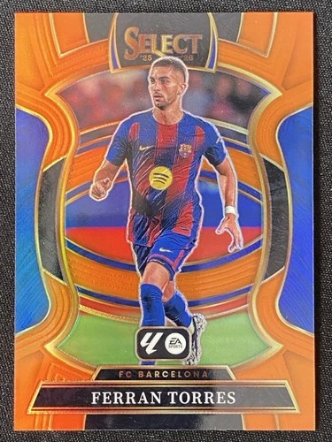 Ferran Torres 2025 Panini Seleziona La Liga Arancione Prizm /75